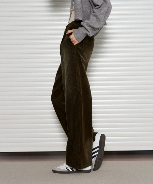 LEATHERY（レザリー）の「ウォッシュドコーデュロイパンツ [ブラウン]（その他パンツ・レディース・その他・SMALL/MEDIUM/LARGE）」の9枚目の写真