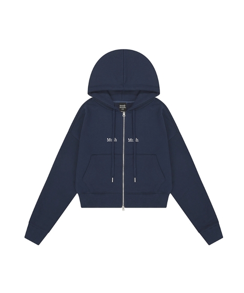 muahmuah（ムーアムーア）の「[SET] レギュラーフィットフードジップアップパンツセットアップ [9色]（パーカー・レディース・ライトグレー/ブラック/ネイビー/グレー/ピンク/クリーム/ブラック系その他/グレー系その他/チャコール/ネイビー系/オートミール/ホワイト・FREE）」の11枚目の写真