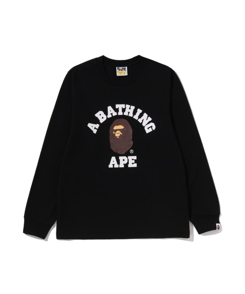COLLEGE LS TEE（Tシャツ/カットソー）｜A BATHING APE（アベイシング
