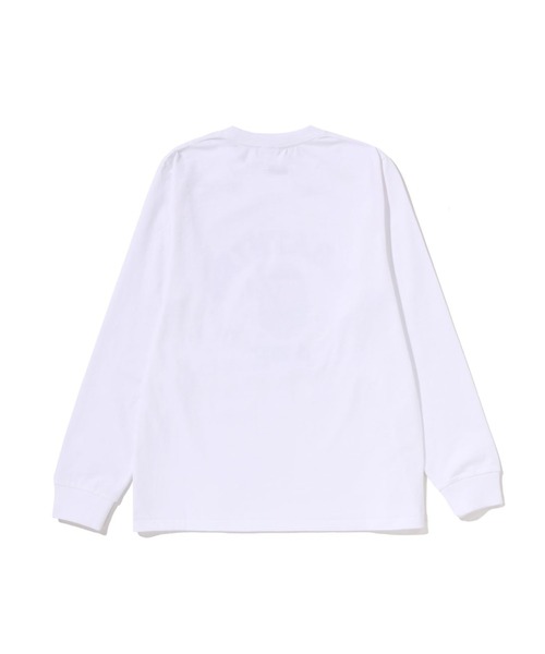 A BATHING APE（アベイシングエイプ）の「COLLEGE LS TEE（Tシャツ/カットソー・レディース・ブラック/ホワイト/ピンク/グリーン・SMALL/XX-SMALL/MEDIUM/X-SMALL）」の5枚目の写真