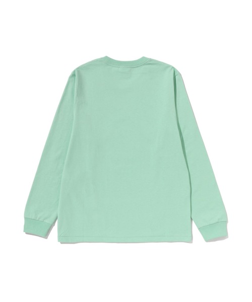 A BATHING APE（アベイシングエイプ）の「COLLEGE LS TEE（Tシャツ/カットソー・レディース・ブラック/ホワイト/ピンク/グリーン・SMALL/XX-SMALL/MEDIUM/X-SMALL）」の7枚目の写真