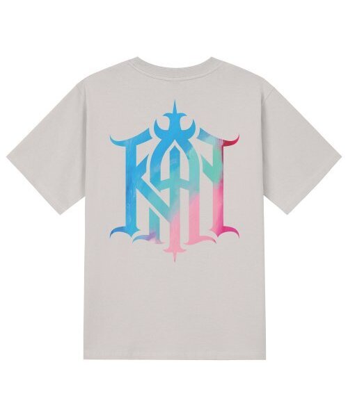KAN6312(カン6312)の「KTC0050 アートカン 半袖Tシャツ - ベージュ(Tシャツ/カットソー・メンズ・その他・LARGE/MEDIUM/SMALL/X-LARGE)」の1枚目の写真