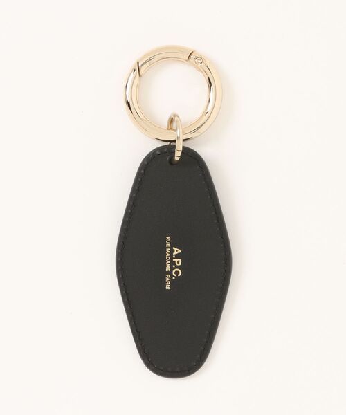 A.P.C.（アーペーセー）の「PORTE-CLEFS DIAMANT（キーホルダー・レディース・ブラック・ONESIZE）」の2枚目の写真