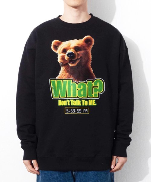 QT8 GARMENTS(キューティーエイトガーメント)の「GB Get off Work Sweat Shirt (Black)(スウェット・レディース・その他・MEDIUM/LARGE/X-LARGE)」の4枚目の写真