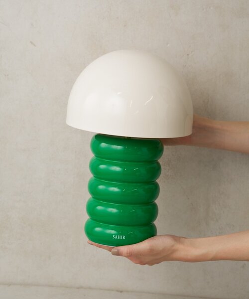 SAHIR（サヒール）の「【SAHIR サヒール】Ceramic table lamp  テーブルランプ（照明・レディース・ベージュ/グリーン・0）」の11枚目の写真