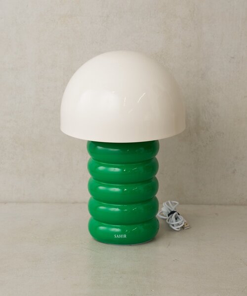 SAHIR（サヒール）の「【SAHIR サヒール】Ceramic table lamp  テーブルランプ（照明・レディース・ベージュ/グリーン・0）」の12枚目の写真