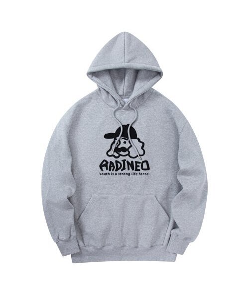 RADINEO(ラディネオ)の「ラディ ヤング フード グレー(パーカー・メンズ・その他・LARGE/MEDIUM/X-LARGE)」の1枚目の写真