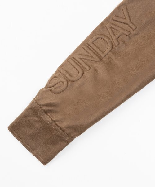 SUNDAY FRUIT MARKET(サンデーフルーツマーケット)の「COSMIC FAUX LEATHER JACKET BROWN(ライダースジャケット・メンズ・その他・MEDIUM/LARGE)」の6枚目の写真