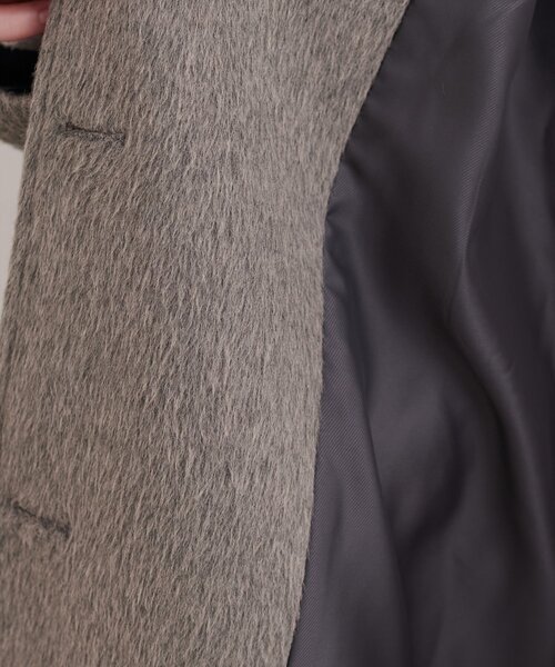 natural couture（ナチュラルクチュール）の「ティペット付きコート（その他アウター・レディース・チャコールグレー/ベージュ・FREE）」の20枚目の写真