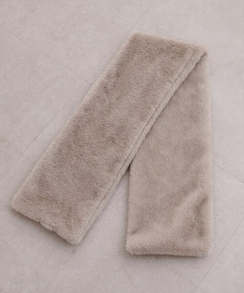 natural couture（ナチュラルクチュール）の「ティペット付きコート（その他アウター・レディース・チャコールグレー/ベージュ・FREE）」の22枚目の写真