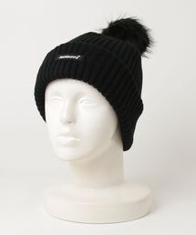 Jack Bunny!!（ジャックバニー）の「ファー大梵天付ニットキャップ (UNISEX)（キャップ）」