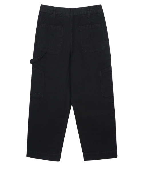 FDR（エフディーアール）の「Washed Canvas Pocket Carpenter Pants Black（その他パンツ・メンズ・その他・MEDIUM/LARGE/SMALL）」の2枚目の写真
