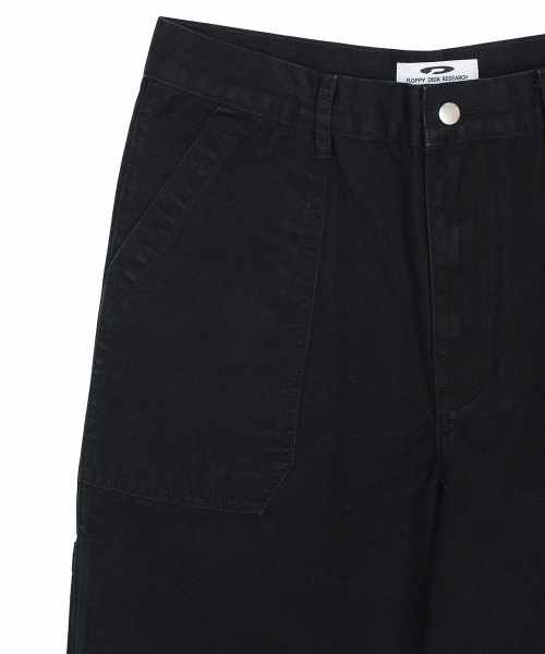 FDR（エフディーアール）の「Washed Canvas Pocket Carpenter Pants Black（その他パンツ・メンズ・その他・MEDIUM/LARGE/SMALL）」の4枚目の写真