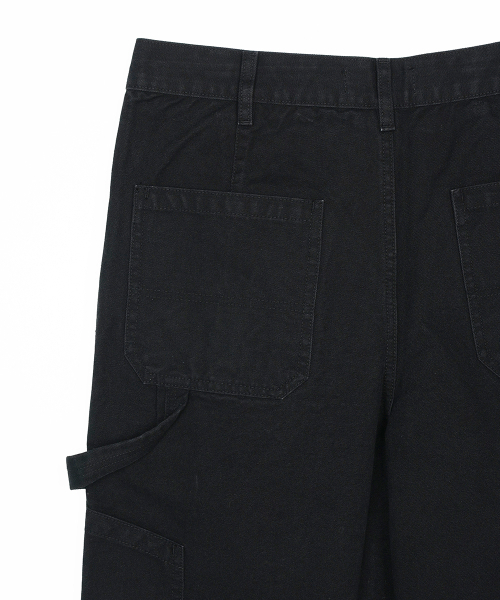 FDR（エフディーアール）の「Washed Canvas Pocket Carpenter Pants Black（その他パンツ・メンズ・その他・MEDIUM/LARGE/SMALL）」の6枚目の写真