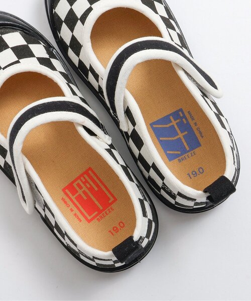 BREEZE（ブリーズ）の「上履き（スリッポン・キッズ・レッド/チャコール/ベージュ・19/18/17/16/15 /14）」の6枚目の写真