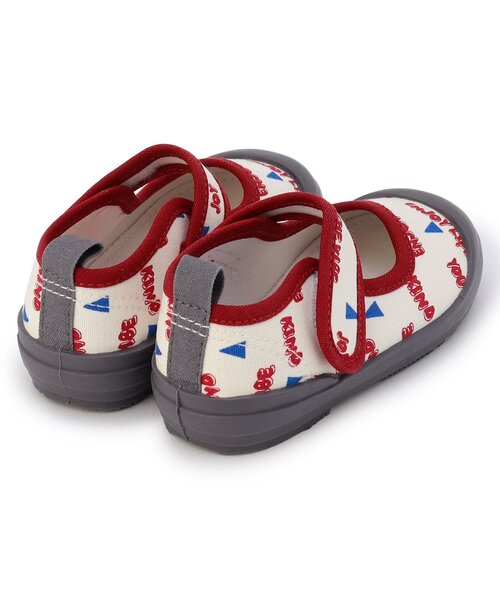 BREEZE（ブリーズ）の「上履き（スリッポン・キッズ・レッド/チャコール/ベージュ・19/18/17/16/15 /14）」の13枚目の写真