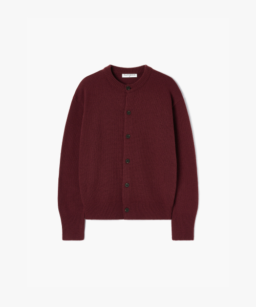 FLAWSROOM(フローズルーム)の「Nights Crop Knit Cardigan WINE(カーディガン/ボレロ・レディース・その他・MEDIUM/LARGE)」の2枚目の写真