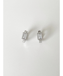 ELA 03 Earrings One-touch raw stone earrings