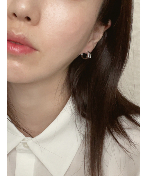 ELYONA（エリオーナー）の「ELA 03 Earrings One-touch raw stone earrings（ピアス（両耳用）・レディース・その他・FREE）」の3枚目の写真