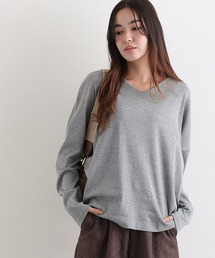 ドルマンスリーブVネックTシャツ