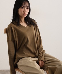 ドルマンスリーブVネックTシャツ