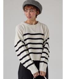 Lugnoncure | ラメ混モール鹿の子編みニット(ニット/セーター)