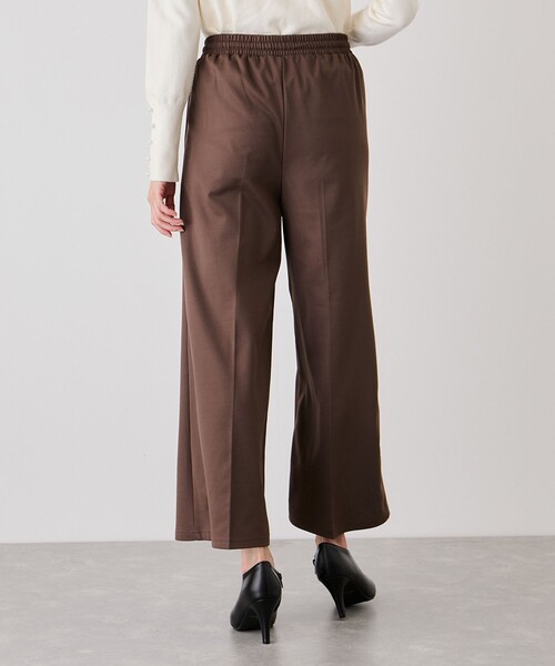 Jayro(ジャイロ)の「カットツイル裏起毛ワイドパンツ(その他パンツ・レディース・ブラック/ダークブラウン/キャメル・M)」の13枚目の写真