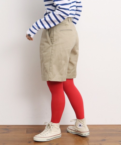 My Fav. CHILD WOMAN（マイファブチャイルドウーマン）の「ヴィンテージチノクロス ショートパンツ（チノパンツ・レディース・ベージュ系その他・38/36）」の11枚目の写真