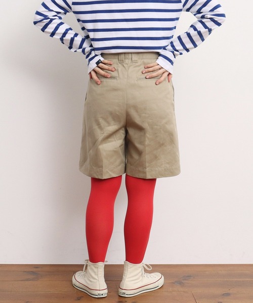 My Fav. CHILD WOMAN（マイファブチャイルドウーマン）の「ヴィンテージチノクロス ショートパンツ（チノパンツ・レディース・ベージュ系その他・38/36）」の12枚目の写真