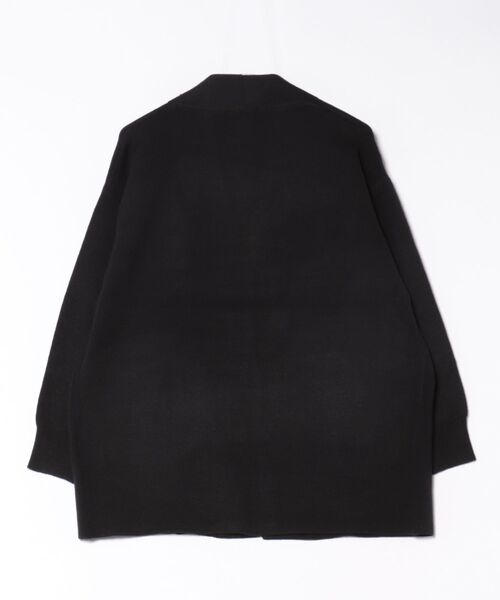 m.f.editorial（エムエフエディトリアル）の「【ストレッチ ウォッシャブル ニットアウター】トッパーニットコーディガン（カーディガン/ボレロ・レディース・ブラウン/ブラック・MEDIUM）」の3枚目の写真