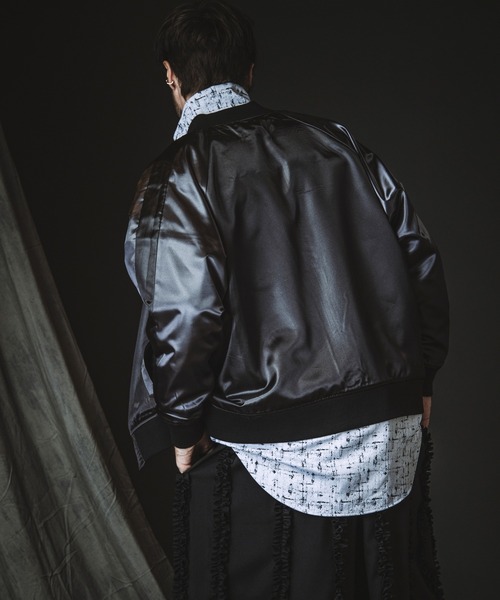 NO ID.（ノーアイディ）の「【NO ID.】Reversible Blouson / リバーシブル ブルゾン（ブルゾン・メンズ・グレー/ブラック・ONE SIZE）」の21枚目の写真