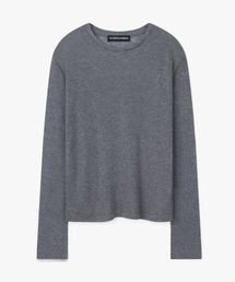 Sheer Touch Long Sleeve (Melange Gray)