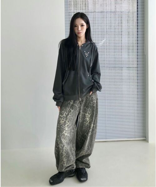 MUCENT（ムセント）の「ディートスナップボタンレオパードホピワイドパンツ（その他パンツ・レディース・レオパード・SMALL/MEDIUM/LARGE/X-LARGE/2XL）」の18枚目の写真