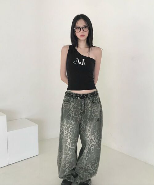 MUCENT（ムセント）の「ディートスナップボタンレオパードホピワイドパンツ（その他パンツ・レディース・レオパード・SMALL/MEDIUM/LARGE/X-LARGE/2XL）」の9枚目の写真