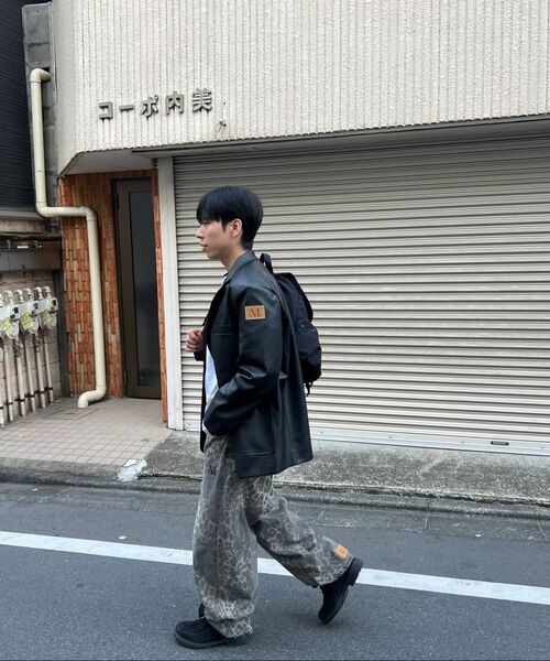 MUCENT（ムセント）の「ディートスナップボタンレオパードホピワイドパンツ（その他パンツ・レディース・レオパード・SMALL/MEDIUM/LARGE/X-LARGE/2XL）」の3枚目の写真