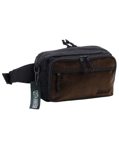 COLEMAN（コールマン）の「【Coleman / コールマン】ウォーカーポーチ 125th ANNIVERSARY（ボディバッグ/ウエストポーチ・メンズ・ブラウン/ブラック・FREE）」の2枚目の写真