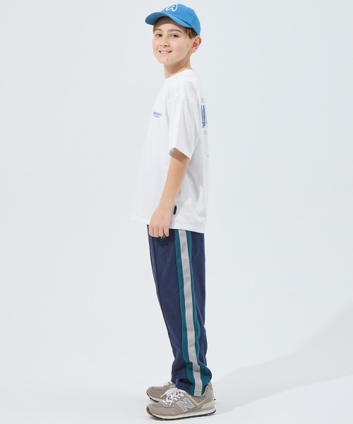 KRIFF MAYER Kid's Collection(クリフメイヤーキッズコレクション)の「【吸水速乾】COOL MAX半袖T(レンチキュラーpt.)(Tシャツ/カットソー・キッズ・オフホワイト/ブラック/パープル/ベージュ・150/140/120/130/170/160)」の8枚目の写真