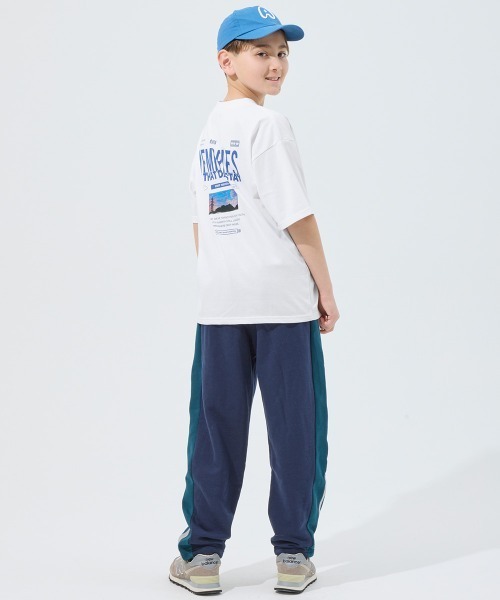 KRIFF MAYER Kid's Collection(クリフメイヤーキッズコレクション)の「【吸水速乾】COOL MAX半袖T(レンチキュラーpt.)(Tシャツ/カットソー・キッズ・オフホワイト/ブラック/パープル/ベージュ・150/140/120/130/170/160)」の9枚目の写真