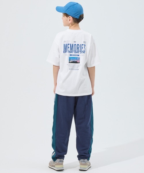 KRIFF MAYER Kid's Collection(クリフメイヤーキッズコレクション)の「【吸水速乾】COOL MAX半袖T(レンチキュラーpt.)(Tシャツ/カットソー・キッズ・オフホワイト/ブラック/パープル/ベージュ・150/140/120/130/170/160)」の10枚目の写真