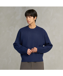 クロップ」に該当するニット/セーター（ブルー・ネイビー/青色系