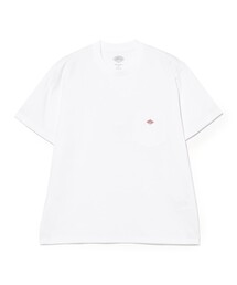 DANTON / ソリッド ポケット Tシャツ