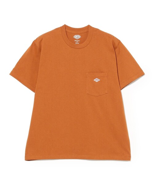 Ray BEAMS(レイビームス)の「DANTON / ソリッド ポケット Tシャツ(Tシャツ/カットソー・レディース・ネイビー/オレンジ/ホワイト/グレー・SMALL/MEDIUM)」の4枚目の写真