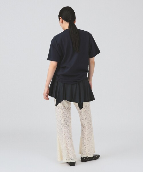 Ray BEAMS(レイビームス)の「DANTON / ソリッド ポケット Tシャツ(Tシャツ/カットソー・レディース・ネイビー/オレンジ/ホワイト/グレー・SMALL/MEDIUM)」の15枚目の写真
