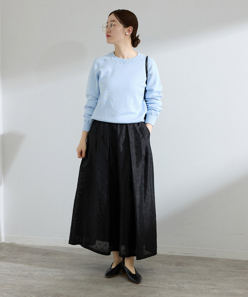 IENA（イエナ）の「《追加2》スイビスムースプルオーバー（ニット/セーター・レディース・ピンク/サックスブルー/チャコールグレー・FREE）」の17枚目の写真