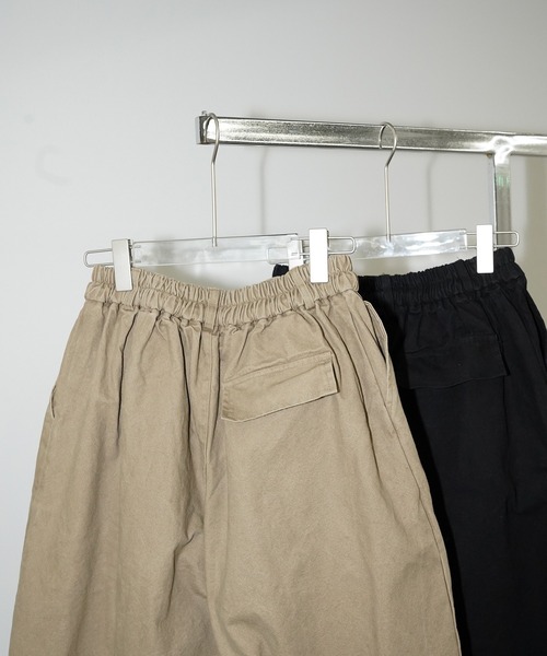 chuclla(チュクラ)の「ボリュームタックワイドパンツ chw26s059(その他パンツ・レディース・ベージュ/ブラック・FREE)」の17枚目の写真