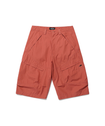 WASHED MECHANIC CAPRI PANTS_RED(NG2EMUPA62A)