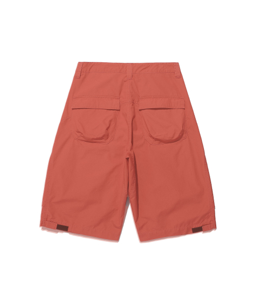 NICE GHOST CLUB(ナイスゴーストクラブ)の「WASHED MECHANIC CAPRI PANTS_RED(NG2EMUPA62A)(その他パンツ・レディース・レッド・S/M/L)」の9枚目の写真