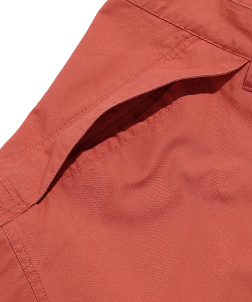 NICE GHOST CLUB(ナイスゴーストクラブ)の「WASHED MECHANIC CAPRI PANTS_RED(NG2EMUPA62A)(その他パンツ・レディース・レッド・S/M/L)」の3枚目の写真
