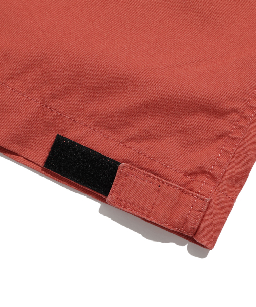NICE GHOST CLUB(ナイスゴーストクラブ)の「WASHED MECHANIC CAPRI PANTS_RED(NG2EMUPA62A)(その他パンツ・レディース・レッド・S/M/L)」の5枚目の写真