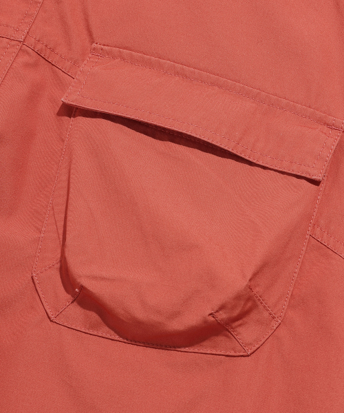 NICE GHOST CLUB(ナイスゴーストクラブ)の「WASHED MECHANIC CAPRI PANTS_RED(NG2EMUPA62A)(その他パンツ・レディース・レッド・S/M/L)」の6枚目の写真
